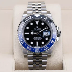2024 Rolex GMT-Master II Batgirl 40mm Jubilee Blue Black 126710BLNR