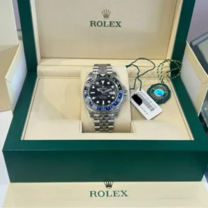 ROLEX GMT-MASTER II 126710 BLNR BATMAN JUBILEE NEVER WORN 2024