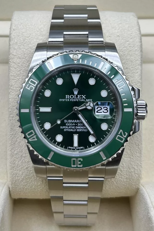 2019 Rolex Submariner Date HULK 116610LV Complete