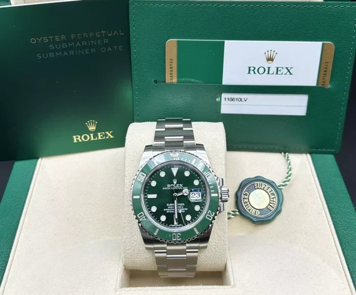 2019 Rolex Submariner Date HULK 116610LV Complete - Image 3