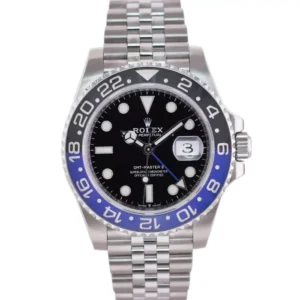 2021 MINT Rolex GMT Master Batman Blue Jubilee Ceramic 126710BLNR