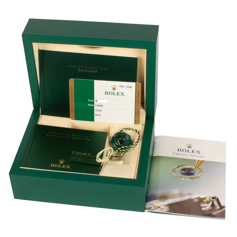 Mens Rolex Datejust II Ref 116300 Blue Dial - Image 6