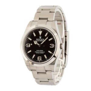 Mens Rolex Explorer 214270 Black Dial